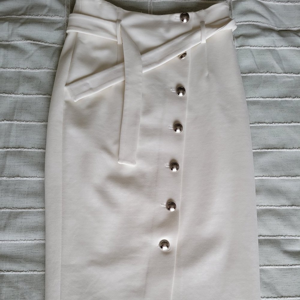 White Suit Skirt